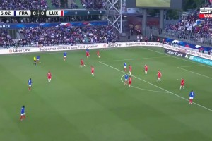 06月06日 足球友谊赛 法国vs卢森堡 全场录像 集锦