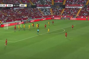 06月06日 足球友谊赛 西班牙vs安道尔 全场录像 集锦